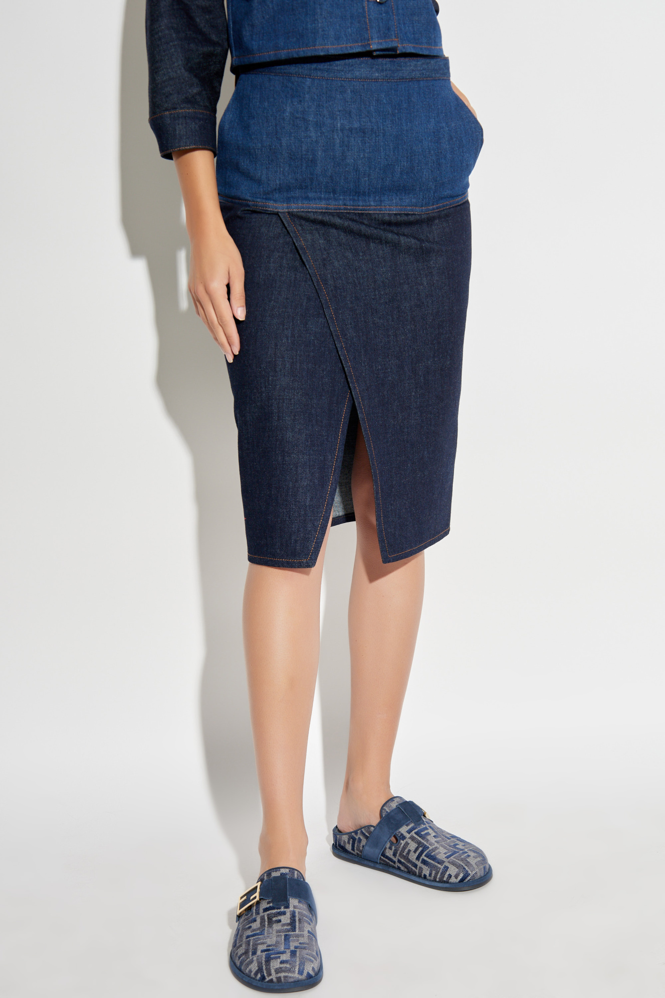 Fendi Denim skirt | Women's | Vitkac